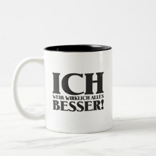 Ich viker wirklich alles Besser! Två-Tonad Mugg