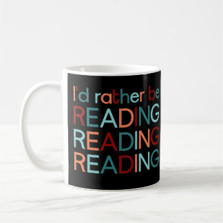 Ich würde lieber lesen – I’d rather be reading Kaffemugg