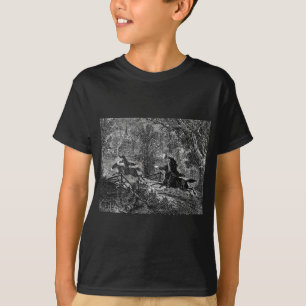 Ichabod Crane Legend av Sömnig ihåligt, hårlöst T Shirt