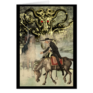 Ichabod Crane, Major Andre Träd, Sömnig Hollow Hälsningskort