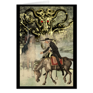 Ichabod Crane, Major Andre Träd, Sömnig Hollow Hälsningskort