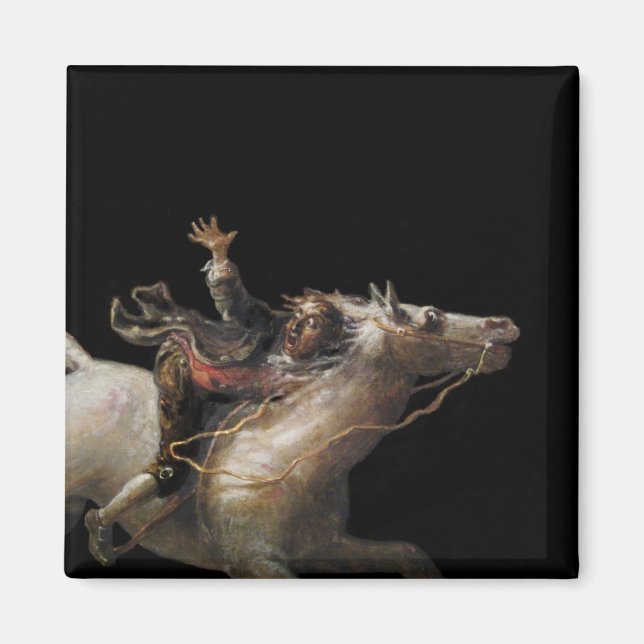 Ichabod Crane of Sömnig Hollow Magnet (Framsidan)