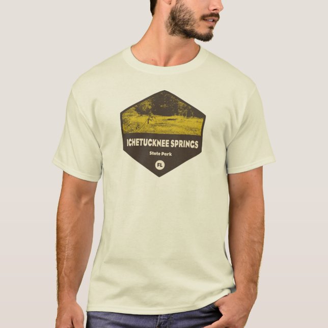 Ichetucknee Vår State Park Florida T Shirt (Framsida)