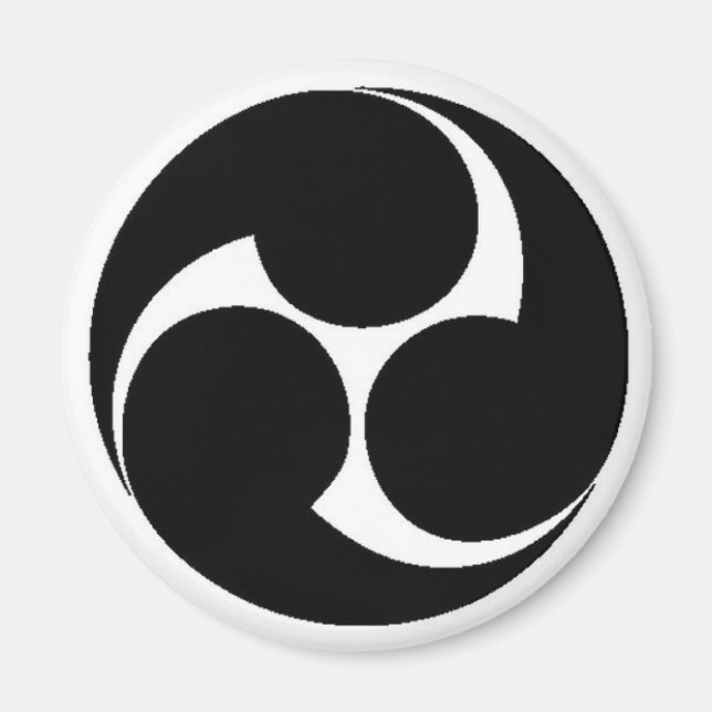 Ichiban triskelion magnet (Framsidan)