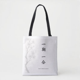 Ichigo Ichie – Japanese Zen Tote Bag | 一期一会 Tygkasse