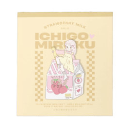 🍓✨Ichigo mjölk ✨🍓 Anteckningsblock
