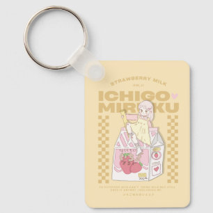 🍓✨Ichigo mjölk ✨🍓 Nyckelring
