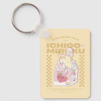 🍓✨Ichigo mjölk ✨🍓 Nyckelring