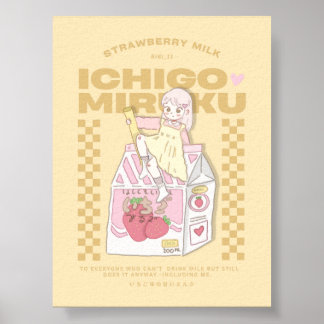 🍓✨Ichigo mjölk ✨🍓 Poster
