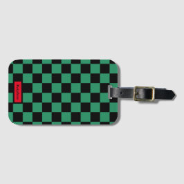 Ichimatsu Checkered mönster iPhone / iPad case Bagagebricka