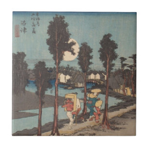 Ichiryusai Hiroshige Tile Kakelplatta