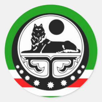 Ichkeria Runt Klistermärke