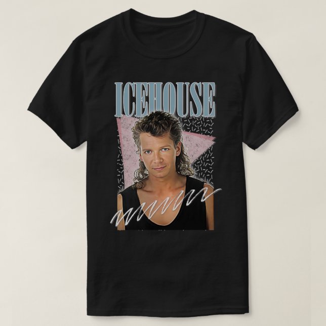 Ichouse-Vintage Titta Fläkt Art Design T Shirt (Design framsida)