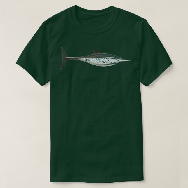Ichthyosaur Nannopterygius T Shirt (Design framsida)