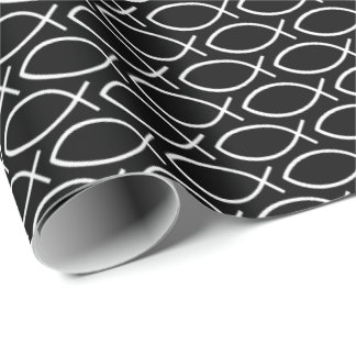 Ichthys Christian Symbol Pattern Presentpapper