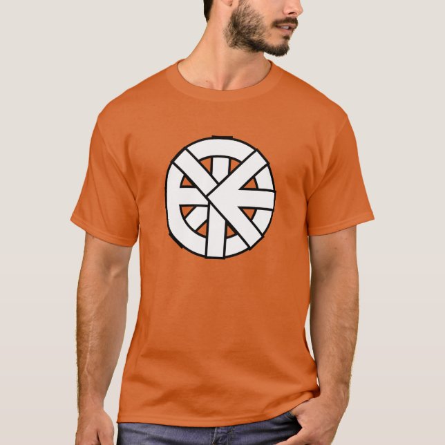 Ichthys rullar symbol t shirt (Framsida)