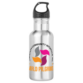 ICI World Pilgrims Branded Vattenflaska (Silver)