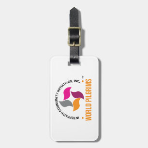 ICI World Pilgrims Luggage Tag (Dubbla-Sided) Bagagebricka