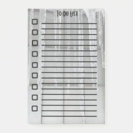 Icicle , 4" x 6" post-it block