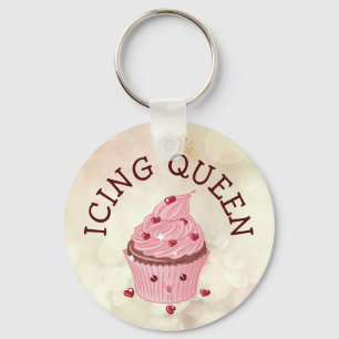 Icing Queen Cuptårta Nyckelring