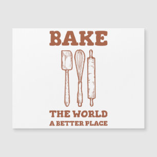 Icing Spatula Whisk och Rolling Stift Bake the Wor