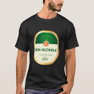 Icke-alkoholhaltig soberfärgning Återvinning av al T Shirt