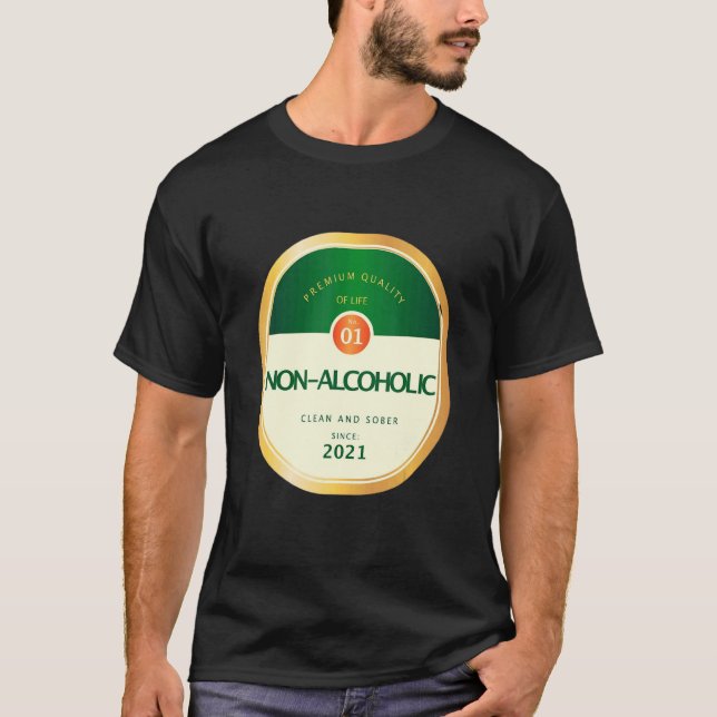 Icke-alkoholhaltig soberfärgning Återvinning av al T Shirt (Framsida)