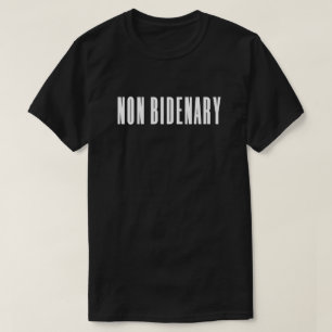 Icke-bidenär   Anti Joe Biden   Mörk T-Shirt