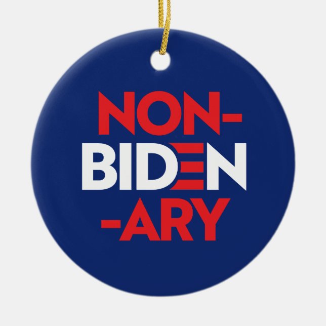 Icke-bidenär Julgransprydnad Keramik (Framsidan)
