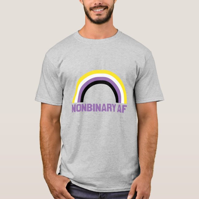 Icke-binär AF T Shirt (Framsida)
