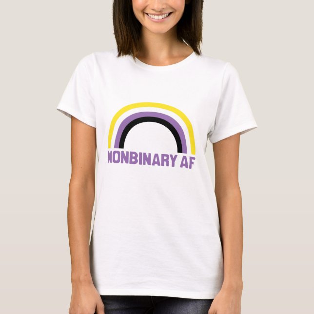 Icke-binär AF T Shirt (Framsida)