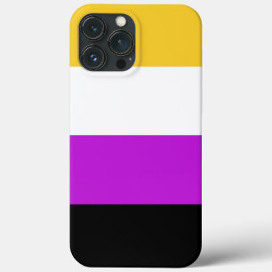 Icke-binär färg Flagga Fodral-Mate iphone case