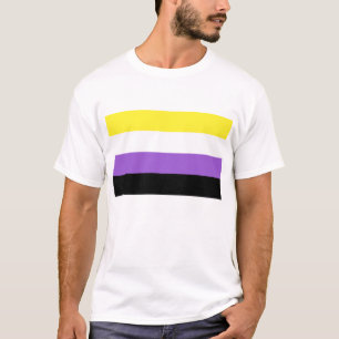Icke-binär Flagga T Shirt