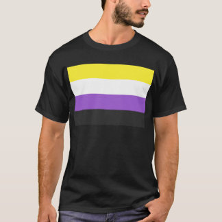 Icke-binär Flagga T Shirt