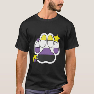 Icke Binär Furry Tass Lgbtq Månad Gay Rättigheter T Shirt