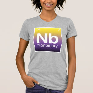 Icke-binär periodisk Bord T Shirt
