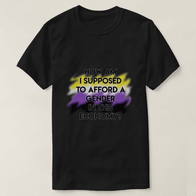 Icke-binär prisvärdhet för Pride - väsentlig T-Shi T Shirt (Design framsida)