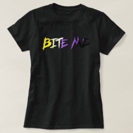Icke-Binär Stolthet Bit Mig T Shirt