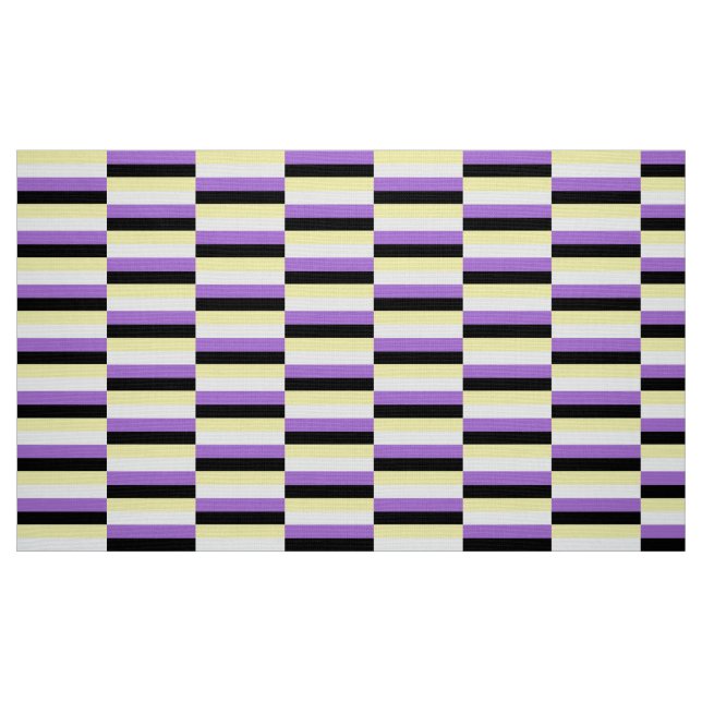 Icke-binär stolthet tyg (Fat Quarter)