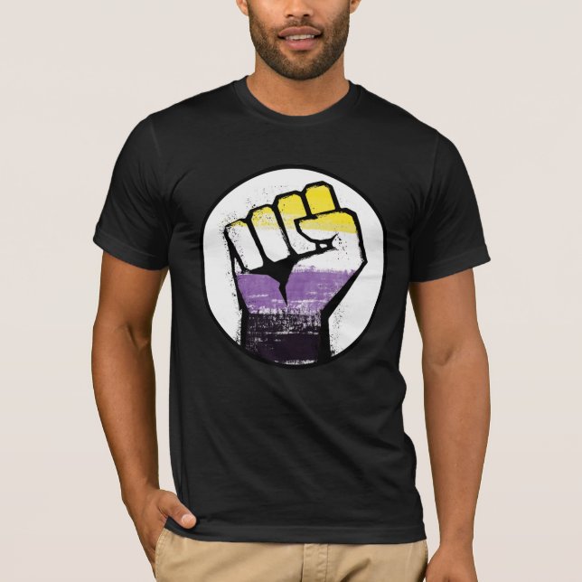 Icke-binär stolthets-T-shirt T Shirt (Framsida)
