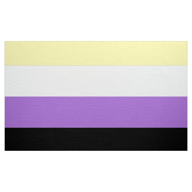 Icke-binär stolthetsflagga tyg (Yard)