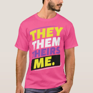 Icke-binära, de är inte binära... t shirt
