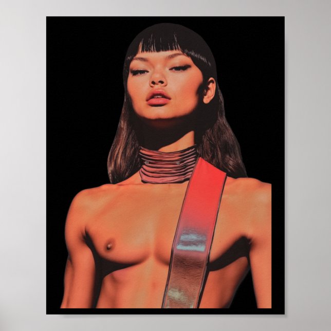 Icke-binära futures Obundet effekt och vätska Poster (Framsidan)