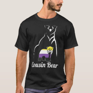 Icke-binärt binärt kusin, utan binärt Pride T Shirt