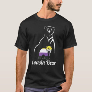 Icke-binärt binärt kusin, utan binärt Pride T Shirt