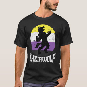 Icke-binärt icke-binärt Pride från Theirvargen NB- T Shirt