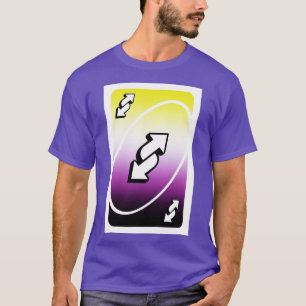 icke-binärt omvänt kort t shirt