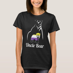 Icke-binärt Pride för Bear Enby för Lgbt T Shirt