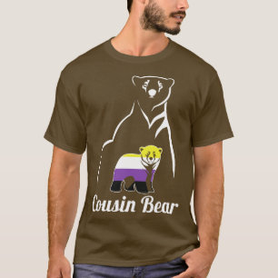 Icke-binärt Pride för HBT-kusin, hörselenhet utan  T Shirt