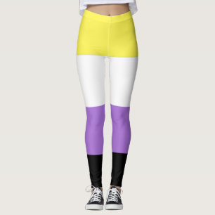 Icke-binärt Pride Leggings